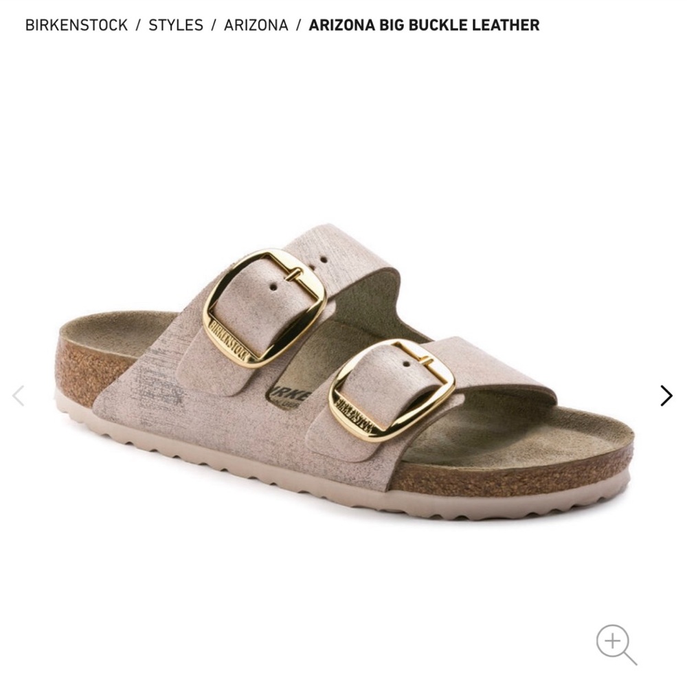Birkenstock Arizona Big Buckle, Leather - Size 38